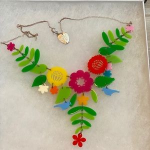 Tatty Devine Necklace Mexican Style Embroidery